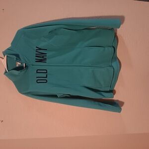 Old Navy Teal Zip-Up Jacket